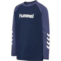 Hummel Genser - hmlJR Logo - Dress Blues/Blue Indigo - - 4 år (104) - Genser