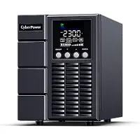Cyberpower Smart App Online S OLS1000EA - UPS - AC 230 V - 900 watt - 1000 VA - enkeltfase - RS-232, USB - utgangskontakter: 3 - aktiv PFC - svart