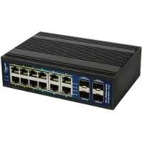 ALLNET ALL-SGI8016PM - switch - 12 ports - Managed