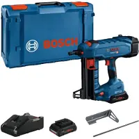 Bosch GNB 18V-38 Professional, Spikerpistol, Strakt magasin, Sort, Blå, 1,3 cm, 3,8 cm, 96 dB