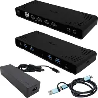 I-Tec - Dokkingstasjon - USB-C / USB4 / Thunderbolt 3 / Thunderbolt 4 - 2 x HDMI, 2 x DP++ - 1GbE - 100 watt - Europa