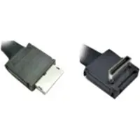 Intel OCuLink Cable Kit AXXCBL800CVCR - SAS intern kabel - 4i MiniLink SAS (SFF-8611) (hann) rett til 4i MiniLink SAS (SFF-8611) (hann) rettvinklet - 80 cm