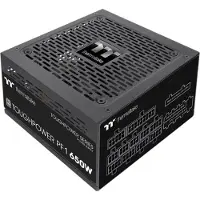 Thermaltake ToughPower PF1 TTP-650AH2FKP - TT Premium Edition - strømforsyning (intern) - ATX12V - 80 PLUS Platinum - 650 watt - aktiv PFC - svart
