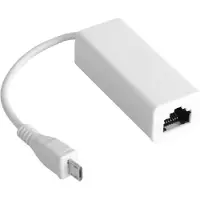 Microconnect - Nettverksadapter - USB 2.0 - 10/100 Ethernet - hvit