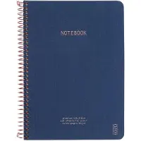 KOZO Notesbog A5 Premium Navy - (6 stk.)