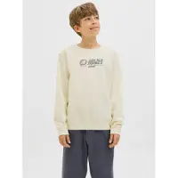 Jack & Jones Collegegenser - JcoTier - Sweet Mais - - 10 år (140) - Collegegenser