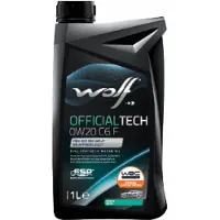 WOLF Officialtech C6 F Sae 0w-20 Motorolje 1l