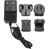 StarTech.com StarTech DC Power Adapter - 12V, 2A - Universal Replacement Power Adapter (NA, EU, UK, AU) (SVA12M2NEUA) - Strømadapter - AC 100-240 V - for P/N: RKPNLLT, S351BMU33ET, S351BMU33ETG, SV431DL2DU3A, SV4
