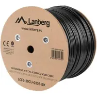 Lanberg Awg23 Cat6-spole Nettverkskabel 305 M