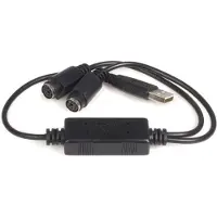 StarTech.com USB to PS2 Keyboard and Mouse Adapter - tastatur-/ musadapter