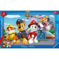 Ravensburger Puslespill - 15 Brikker - Paw Patrol Four Brave Res - - OneSize - Puslespill