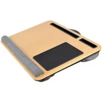 24hShop Laptopbord / laptopstøtte – sengebord / brett for bærbar PC og nettbrett