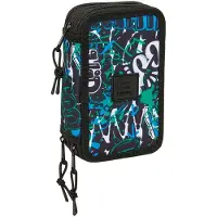 Safta Graffiti Go 12.5x19.5x5.5 Cm Triple Pennal