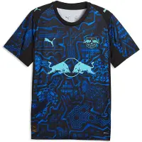Puma RB Leipzig Special Edition Jersey Men, Clothing, Black/Bluemazing, S