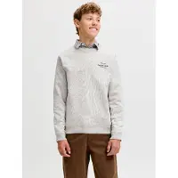 Jack & Jones Collegegenser - JorNørrebro - Hvit Melert/AW 26 - - 12 år (152) - Collegegenser