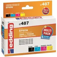 Edding EDD-487, 15 ml, 8,5 ml, 4 stykker, Multipakke