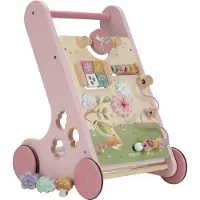Little Dutch Fairy Garden skyveleke i tre, rosa
