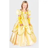 Den Goda Fen Kostymer - Prinsessekjole - Gul - - 2-4 år (92-104) - Kostymer