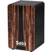 Sela CaSela Black Pro Cajon Dark Nut