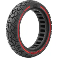 INF Punkteringsfritt dekk Xiaomi M365 8,5x2,0 (230x50) Svart/rødt