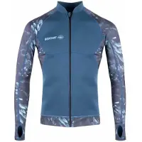 BEUCHAT Atoll Langermet Rash Guard Med Hel Glidelås