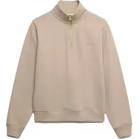 Superdry Essential Logo Embroidered Halv Glidelås Genser