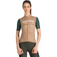 Sportful Supergiara Logo 2 Kort Ermet Trøye