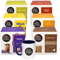 Nescafe | Familipakke - 96 Kapsler til Dolce Gusto