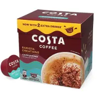 COSTA | Cappuccino - 10 kapsler til Dolce Gusto