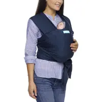 Moby Bæresjal - Classic+ - Navy - - OneSize - Omslag