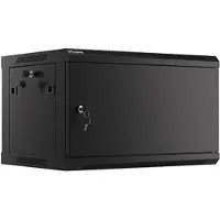 Lanberg WF01-6406-00B - 6U - Wall Mount Rack Cabinet