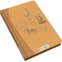 KIDYWOLF LCD-tegntavle m. 30 motiver - Kidydraw-Mini - Animals - - OneSize - Tavle