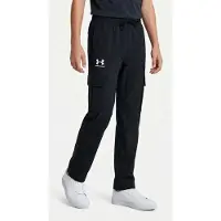 Under Armour Bukser - Icon Woven - Svart - - 10-12 år (140-152) - Bukser - bomull