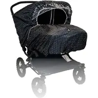 Easygrow Regntrekk For Tvlilinge barnevogn/-Sportsvogn - Stroke - - OneSize - Regntrekk