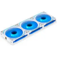 Lian Li UNI Fan INF 120 (3-pakn.) - Reverse blade - Kabinettvifte - 120mm - Hvit med RGB-lys - 32 dBA