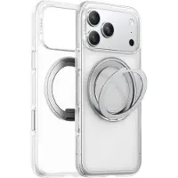 Torras iPhone 17 Pro O Fitness-deksel med 360 kickstand - MagSafe-kompatibel - Gjennomsiktig