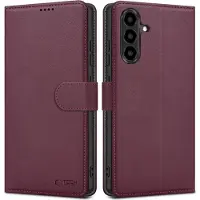 Tech-Protect Samsung Galaxy A36/A37/A57 Lommeboketui med magnet og stativ - Morbær