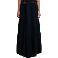Superdry Tiered Maxi Lang Skjørt