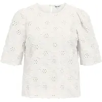 Object Brodert Topp Med Puffermer