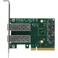 Lenovo ThinkSystem Mellanox ConnectX-6 Lx - Nettverksadapter - PCIe 4.0 x8 lav profil - 10/25 Gigabit SFP28 x 2 - for ThinkAgile MX3330-F Appliance...