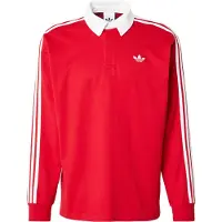 Adidas Originals 3 Stripes Rugby Langermet Poloskjorte