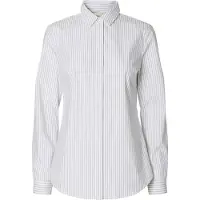 Selected Romie Striped Fitted Skjorte Med Lange Ermer