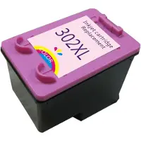 24hShop 302XL blekkpatron til HP / kompatibel fargepatron 14 ml / cyan, magenta og gul