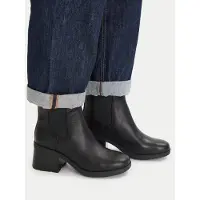Timberland for woman. TB0A424XW021 Bellevaux Chelsea boots in black leather (40 W), 3 to 5 cm, None, Casual