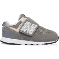 New Balance unisex for kids. NW574V1 Trainers 574 New-b grey (21), Flat, Velcro, Casual, children's fashion