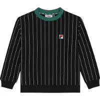 FILA Collegegenser - Lubaco - Svart/Hegre Striped - - 5-6 år (110-116) - Collegegenser