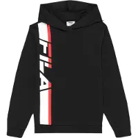 FILA Hettegenser - Valversi - Svart m. Trykk - - 15-16 år (170-176) - Hettegenser