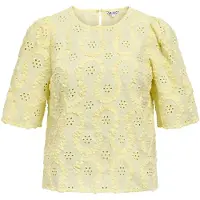 Object Brodert Topp Med Puffermer