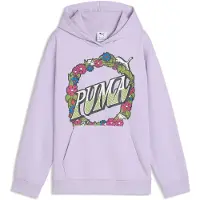 Puma MID 90s Relaxed Graphic Hoodie Youth, Shop, Light Lavender, 15-16Y