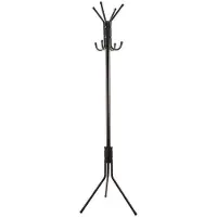 5 Five stående frakkestativ i metall, 172 cm